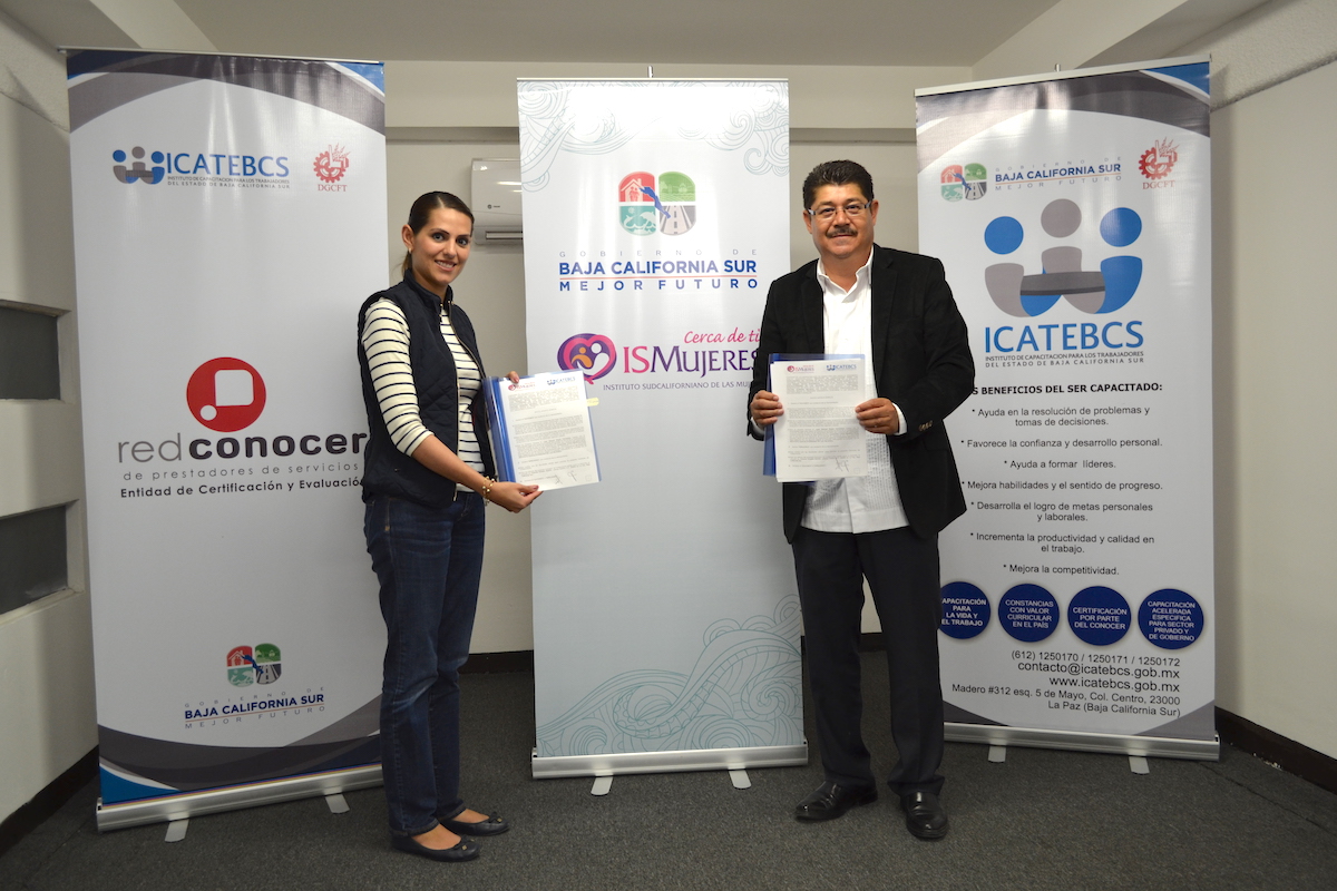 Firma De Convenio Ismujeres E Icatebcs Instituto De Capacitaci N